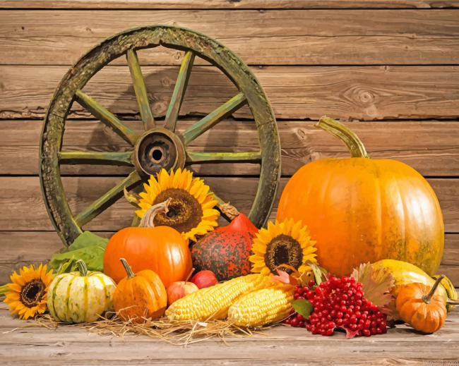 Autumn Pumpkins Painting By Numberss.png