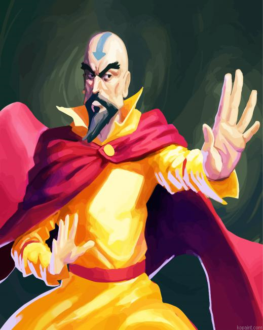Avatar Tenzin Paint By Numbers.png