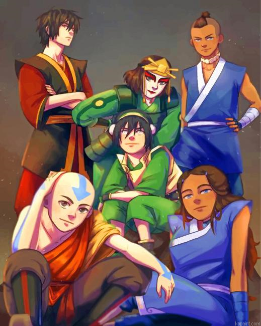 Avatar The Last Airbender Painting By Numberss.png