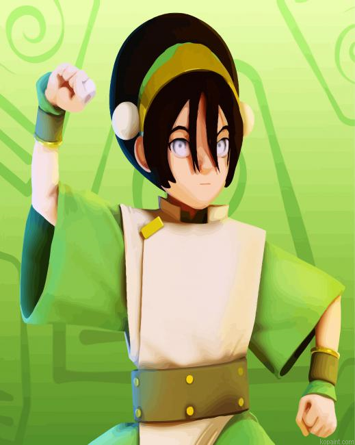 Avatar Toph Beifong Paint By Numbers.png