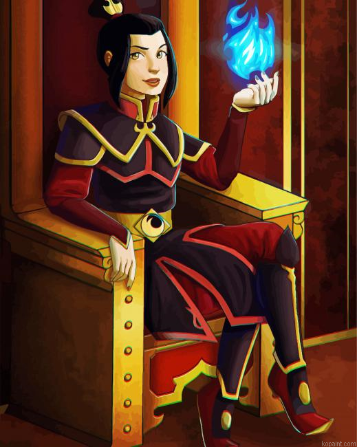 Azulas Throne Paint By Numbers