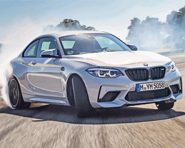 Bmw M2 Car Painting By Numberss.png