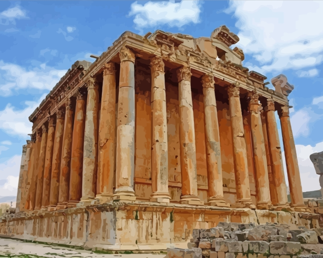 Baalbek Roman Ruins Painting By Numberss.png