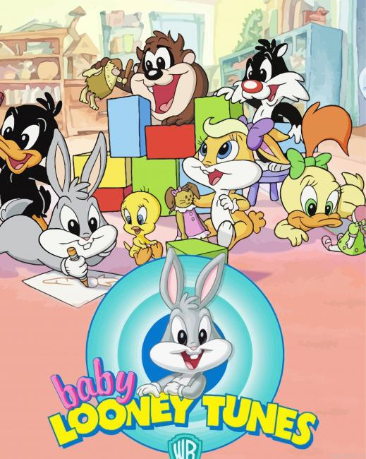 Baby Looney Tunes Painting By Numberss.png