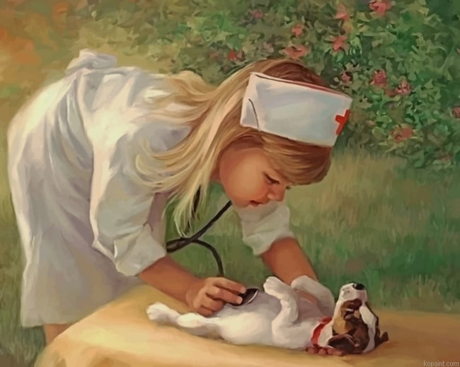 Baby Nurse New Painting By Numberss.png