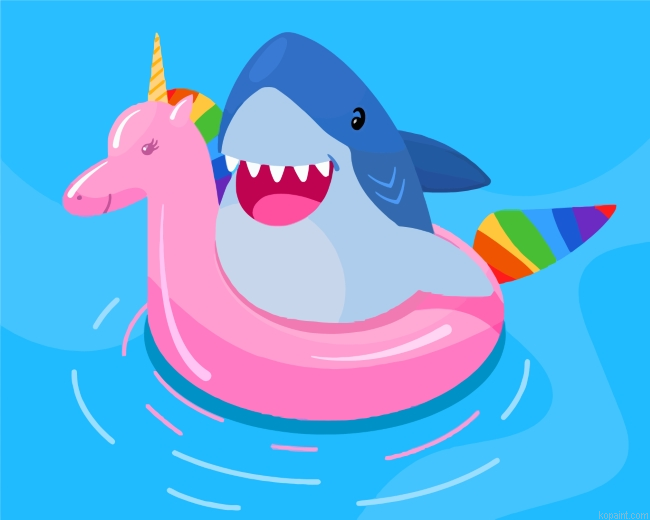 Baby Shark Painting By Numberss.png
