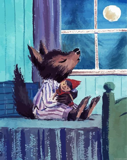 Baby Werewolf Paint By Numbers.png