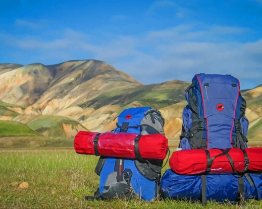 Backpack Trip Bags Paint By Numbers