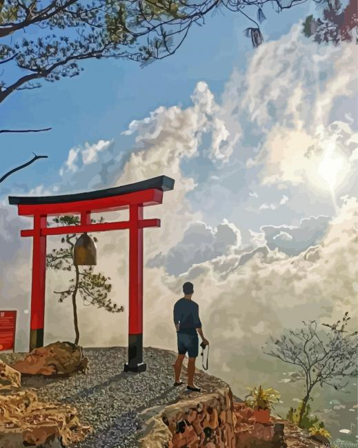 Baguio Mirador Hill Travel Painting By Numberss.png