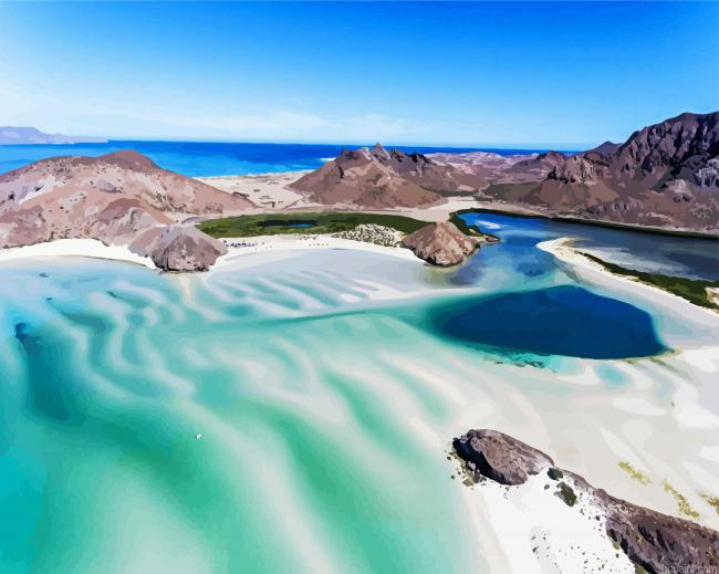 Baja Beach California Painting By Numberss.png