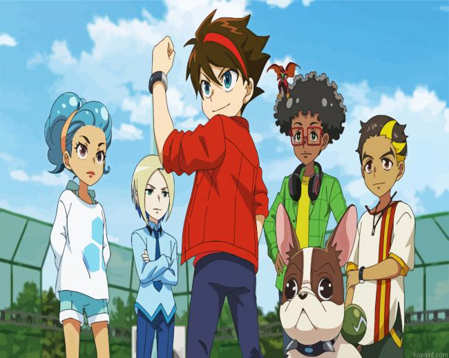 Bakugan Battle Brawlers Anime Painting By Numberss.png