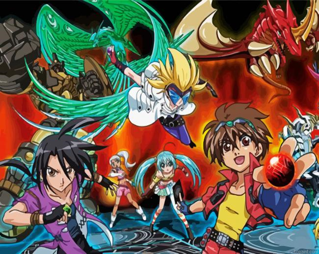 Bakugan Battle Brawlers Characters Painting By Numberss.png