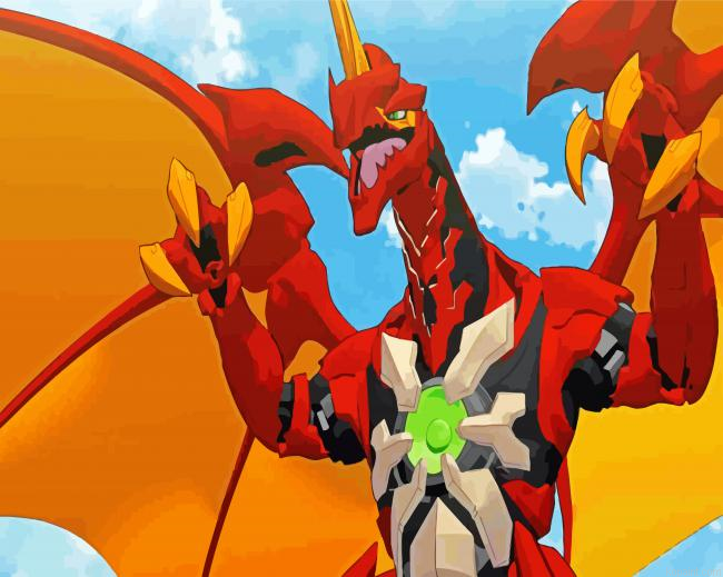 Bakugan Battle Brawlers Dragon Character Painting By Numberss.png
