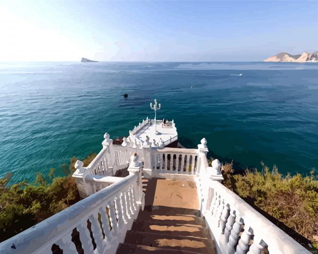 Balcon Del Mediterraneo Paint by Numbers