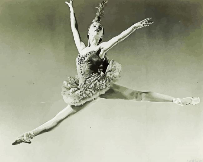 Ballerina Maria Tallchief Painting By Numberss.png