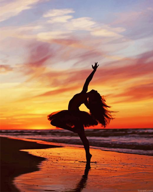 Ballerina Sunset New Painting By Numberss.png