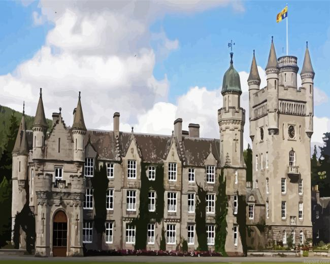 Balmoral Scotland Uk Paint By Numbers.png