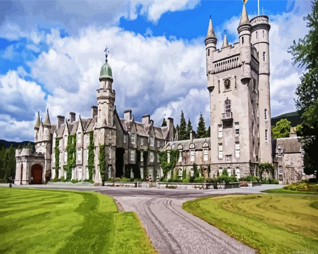 Balmoral Scotland United Kingdom Paint By Numbers.png