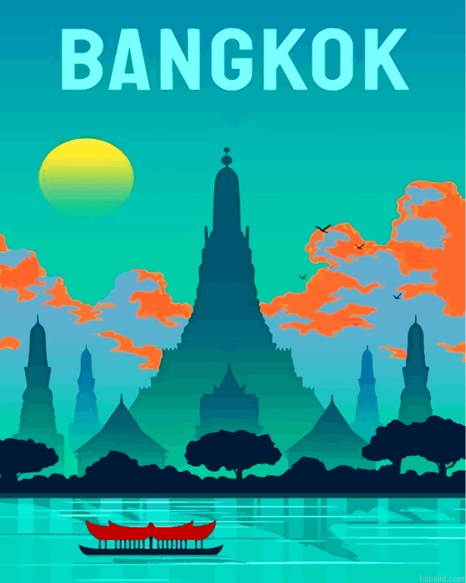 Bangkok Thailand Painting By Numberss.png