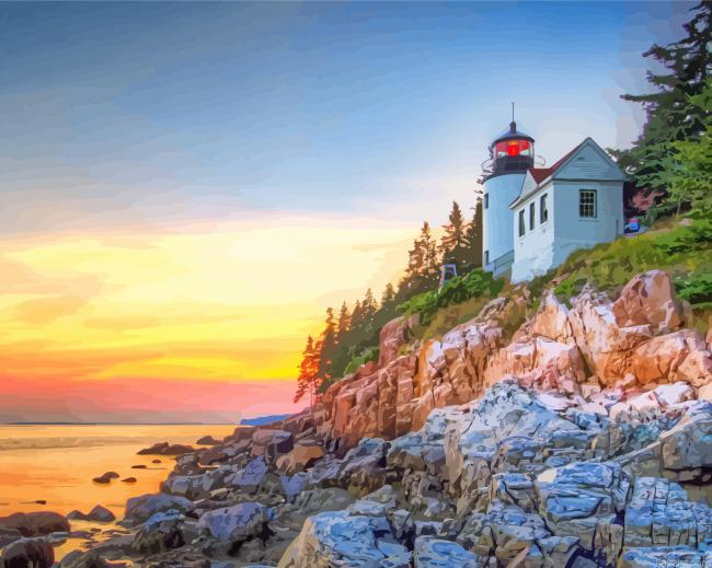 Bar Harbour Sunset Painting By Numberss.png