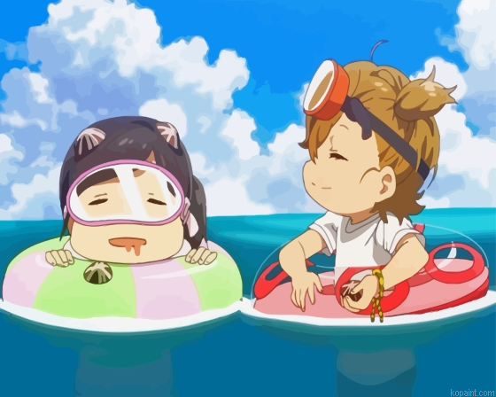 Barakamon Anime Paint By Numbers