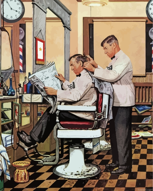 Barber Getting Haircut Painting By Numberss.png