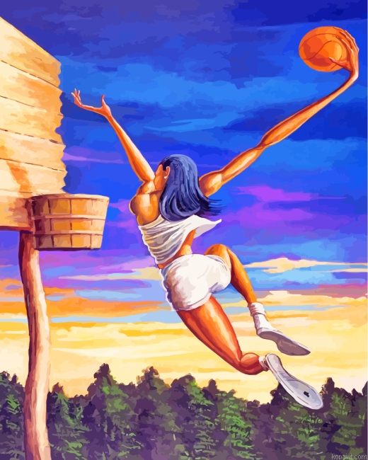 Basketball Player Painting By Numberss.png