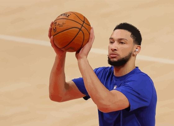 Basketballer Ben Simmons Painting By Numberss.png