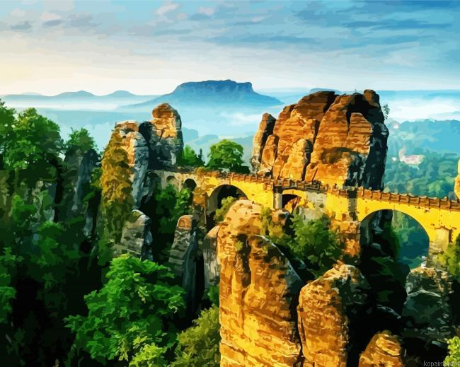 Bastei Dresden Paint By Numbers.png
