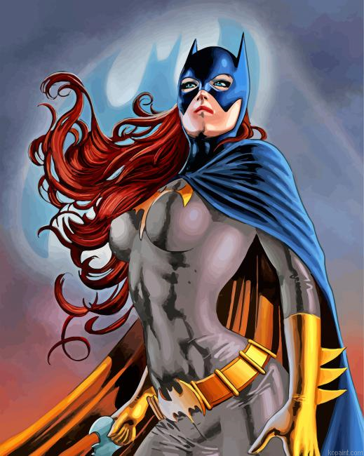 Batgirl Marvel Painting By Numberss.png