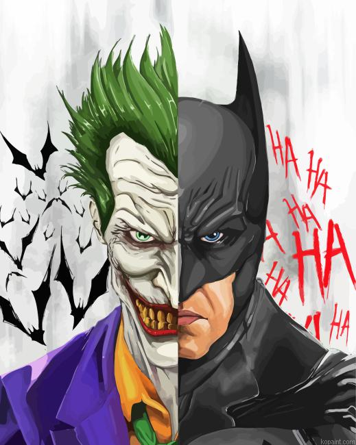 Batman And The Joker Painting By Numberss.png