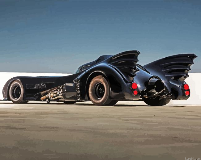 Batman Batmobile Painting By Numberss.png