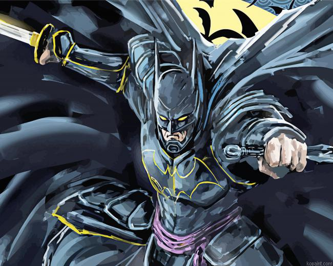 Batman Ninja Painting By Numberss.png