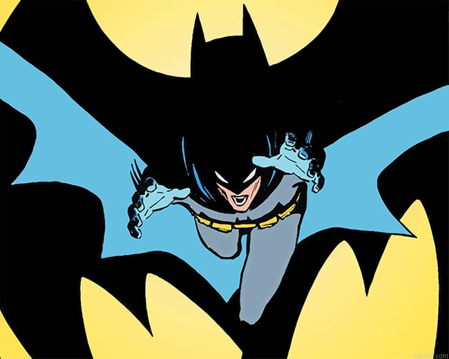 Batman Super Hero New Painting By Numberss.png