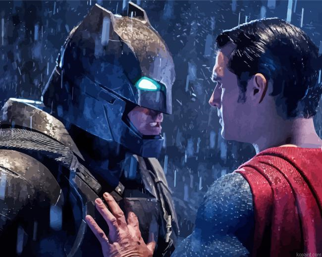 Batman Vs Superman Painting By Numberss.png