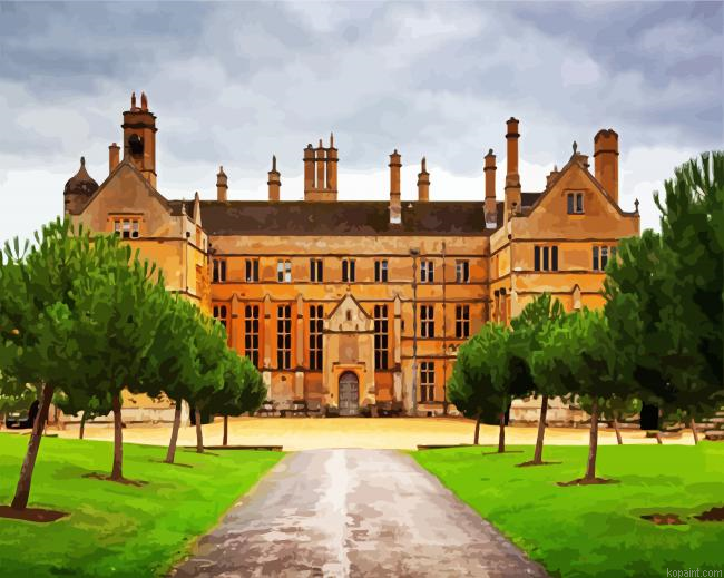 Batsford Arboretum England Painting By Numberss.png