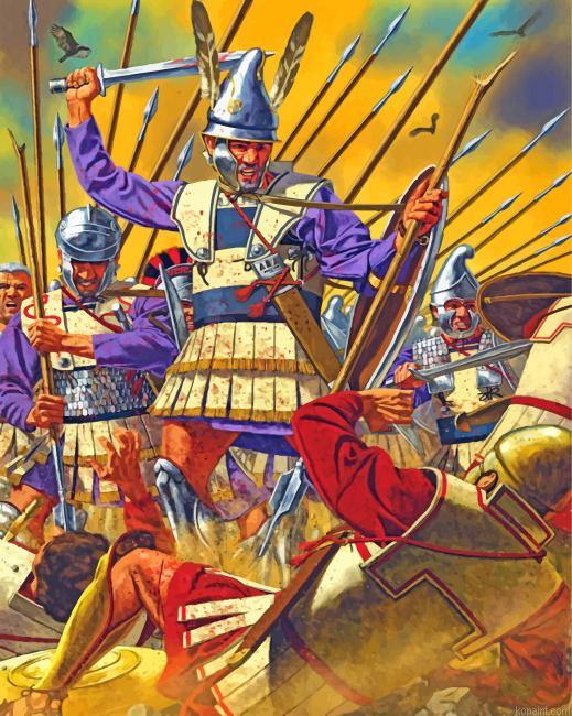 Battle Of Gabiene Painting By Numberss.png