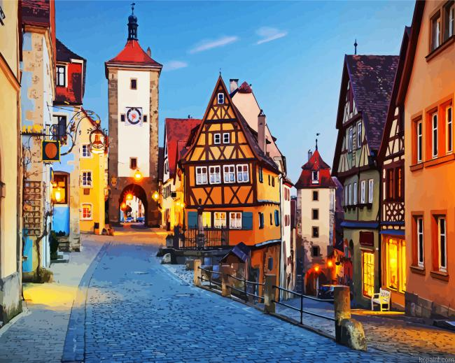 Bavaria Streets Germany Painting By Numberss.png