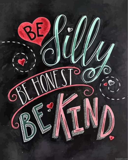 Be Kind Painting By Numberss.png