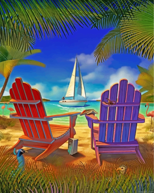 Beach Chairs Painting By Numberss.png