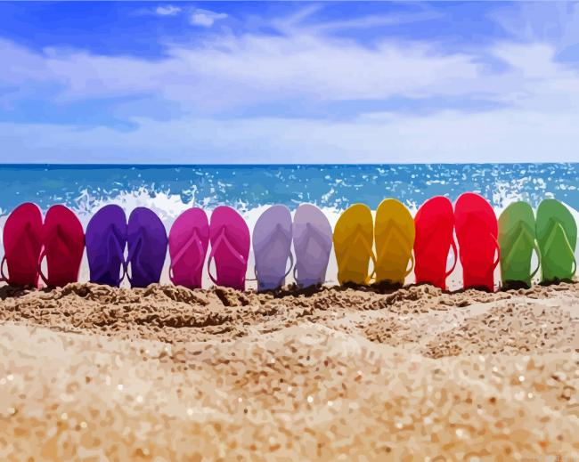 Beach Flip Flops Painting By Numberss.png