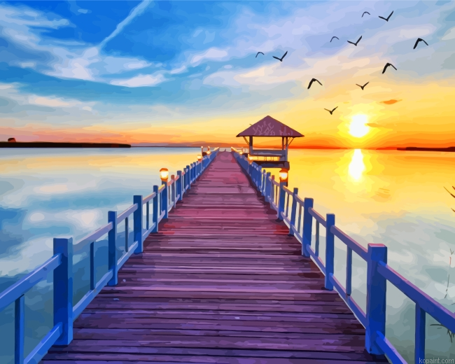 Beach Pier Painting By Numberss.png