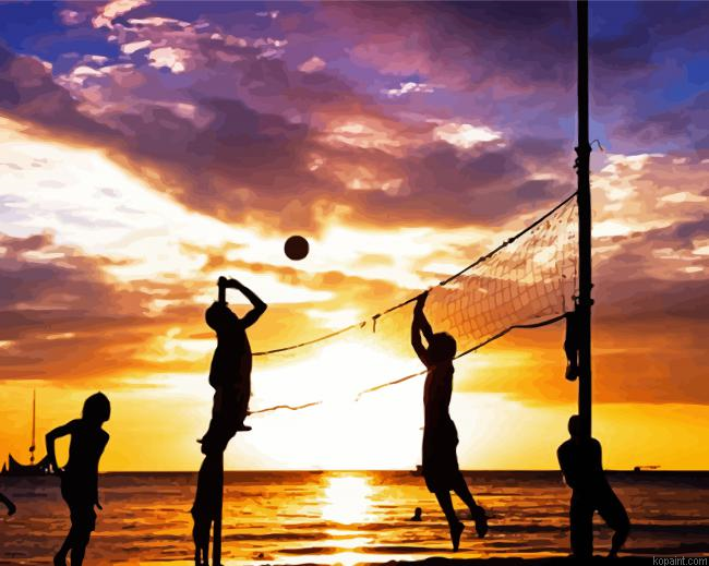 Beach Volleyball Players Painting By Numberss.png
