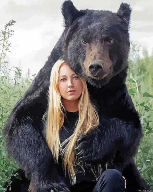 Bear Hugging A Woman Painting By Numberss.png