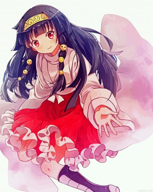 Beautiful Alluka Zoldyck Painting By Numberss.png