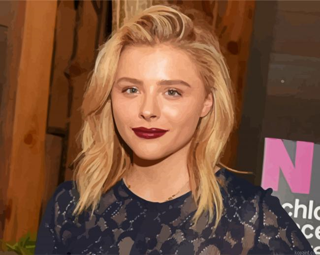 Beautiful Chloe Grace Moretz Painting By Numberss.png