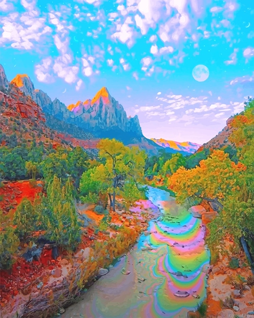 Beautiful Colorful Nature New Painting By Numberss.png