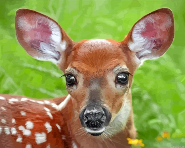 Beautiful Doe Painting By Numberss.png