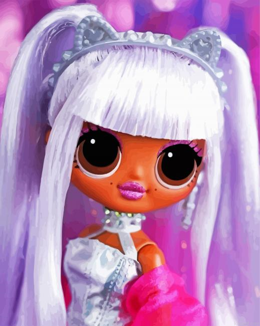 Beautiful Lol Doll Painting By Numberss.png