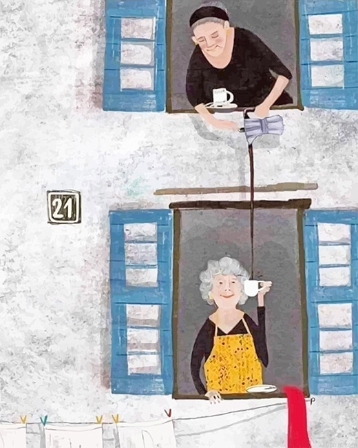 Beautiful Neighbors New Painting By Numberss.png